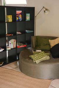 Χώρος καθιστικού στο Alaïa Hostel