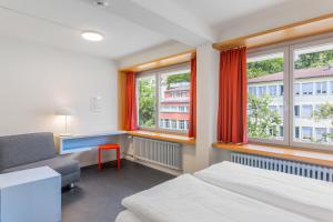 Letto o letti in una camera di Hotel Marta