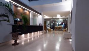 The lobby or reception area at Risorgimento Resort