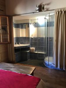 Ένα μπάνιο στο Chalet Le Pré Caro +33 φωτογραφίες