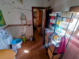 Kuchyň nebo kuchyňský kout v ubytování Rivendell Eco lodge