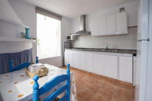 Kuchyň nebo kuchyňský kout v ubytování Lathe Biosas