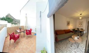 O zonă de relaxare la Mirador de Castril - Alojamiento con terraza y vistas espectaculares
