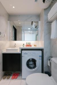 Koupelna v ubytování Chengdu Shuxi International Serviced Apartment