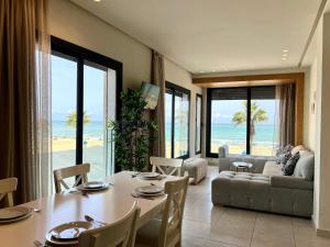 Posezení v ubytování Seaside Apartments