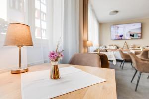 TV a/nebo společenská místnost v ubytování Hotel Andante