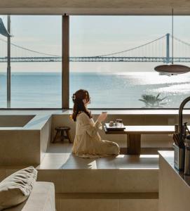 Γενική θέα στη θάλασσα ή θέα στη θάλασσα από  αυτό το διαμέρισμα