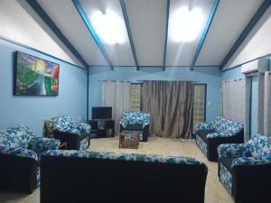Posezení v ubytování Julas Guesthouse