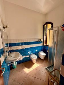 Koupelna v ubytování Hotel '904