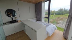 Postel nebo postele na pokoji v ubytování Ninh Xuan - Hoa Lu homestay