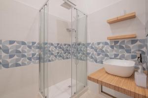 Koupelna v ubytování LE TRE M - Guesthouse