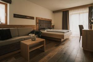 Posteľ alebo postele v izbe v ubytovaní Pension Moarhof + 37 fotografií