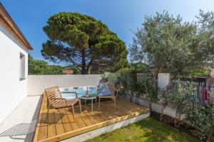 Κήπος έξω από το Residence Villa Giulia