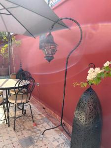 Patio nebo venkovní prostory v ubytování RIAD TIFAWT
