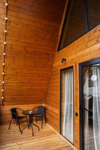 Balcone o terrazza di UnderHill Kazbegi