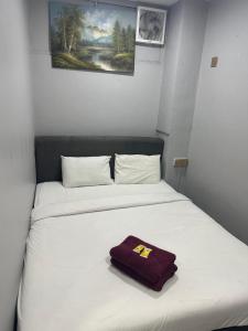 Postel nebo postele na pokoji v ubytování ESM Hotel