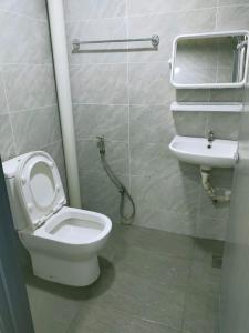 Koupelna v ubytování ESM Hotel