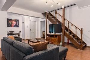 Et tv og/eller underholdning på Apartament Tyana