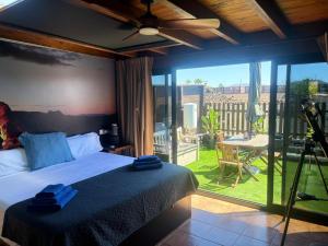 A balcony or terrace at Sun Villa & exclusive stars view