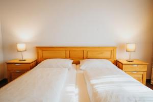 Posteľ alebo postele v izbe v ubytovaní Hotel Leo
