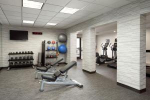 Fitness centrum a/nebo fitness zařízení v ubytování Courtyard by Marriott- Austin Round Rock