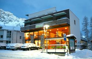 Bed & Breakfast Hostel Nives v zimě