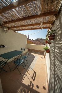 Balkón nebo terasa v ubytování El Mirador de Calatayud