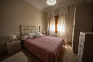 Postel nebo postele na pokoji v ubytování El Mirador de Calatayud