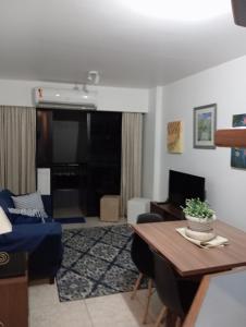 Posezení v ubytování Residencial com Serviço