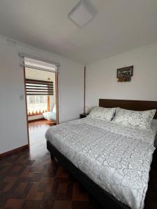 Postel nebo postele na pokoji v ubytování LOFT Glaciar Serrano