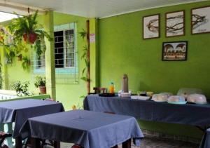 Restaurace v ubytování Pousada Recanto Do sagui