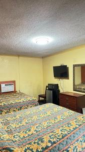 Μια τηλεόραση ή/και κέντρο ψυχαγωγίας στο GreenLawn Motel