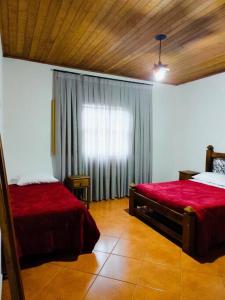 Postel nebo postele na pokoji v ubytování Santíssima Casa