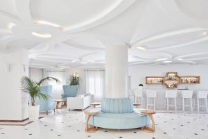 Posezení v ubytování Santorini Palace