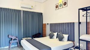 Postel nebo postele na pokoji v ubytování Hotel Insta 18