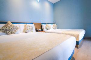 Krevet ili kreveti u jedinici u okviru objekta Hotel H2O