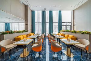 Χώρος καθιστικού στο Poltton Century Hotel Yangjiang Jinshan Road
