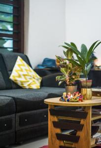 Posezení v ubytování Varkala Life Homestay