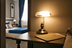 Łóżko lub łóżka w pokoju w obiekcie Hotel Jägerhorn