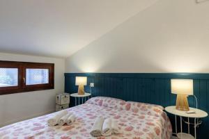 Ένα ή περισσότερα κρεβάτια σε δωμάτιο στο La terrazza su Viareggio