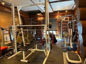 Fitness centrum a/nebo fitness zařízení v ubytování Riverside Golf Resort