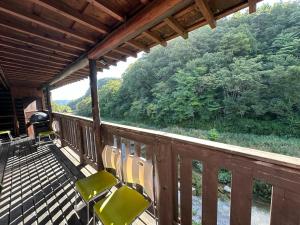 Balkón nebo terasa v ubytování Riverside Golf Resort