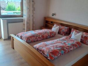 Postel nebo postele na pokoji v ubytování Apartment in Drachselsried near Ski Slopes + 22 fotografií