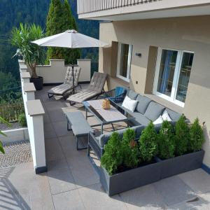 Balkón nebo terasa v ubytování Residence Wiesenheim