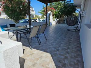 Patio nebo venkovní prostory v ubytování Eris Studios