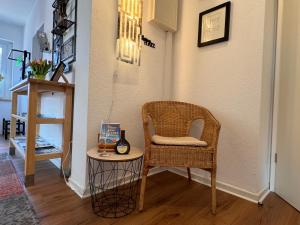 Et opholdsområde på Ferienwohnung Glückauf - KEINE Monteurzimmer