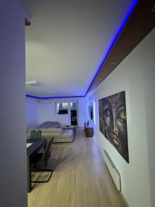 TV a/nebo společenská místnost v ubytování Brasic Apartman