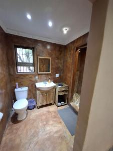 Koupelna v ubytování Rhino Cottage + 40 fotografií