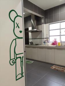 Cucina o angolo cottura di 优雅聚民宿