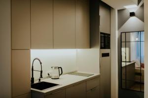 Kuchyň nebo kuchyňský kout v ubytování Luxury Inn Grand Residences + 37 fotografií